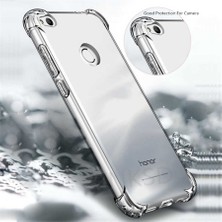 Canpay Huawei P9 Lite 2017 Uyumlu Kılıf Case, Şeffaf Ultra Koruma Hard Transparent Ultra Protected