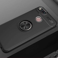 Canpay Xiaomi Mi 5x Uyumlu Kılıf Standlı Manyetik Yüzüklü Esnek Yumuşak Silikon Case