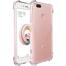 Canpay Xiaomi Mi A1 Uyumlu Kılıf Case, Şeffaf Ultra Koruma Hard Transparent Ultra Protected