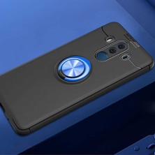 Canpay Huawei Mate 10 Pro Uyumlu Kılıf Standlı Manyetik Yüzüklü Esnek Yumuşak Silikon Case