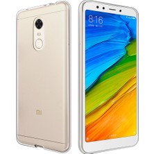 Canpay Xiaomi Redmi 5 Plus Uyumlu Kılıf Case, Soft, Transparent, Şeffaf Ultra Esnek Ince Silikon