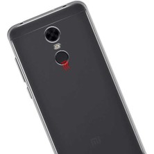 Canpay Xiaomi Redmi 5 Plus Uyumlu Kılıf Case, Soft, Transparent, Şeffaf Ultra Esnek Ince Silikon