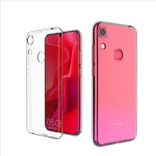 Canpay Huawei Honor 8A Uyumlu Kılıf Case, Soft, Transparent, Şeffaf Ultra Esnek Ince Silikon