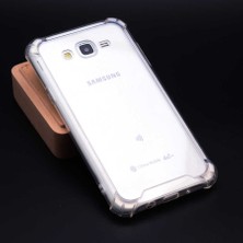 Canpay Samsung Galaxy J7 Core Uyumlu Kılıf Case, Şeffaf Ultra Koruma Hard Transparent Ultra Protected