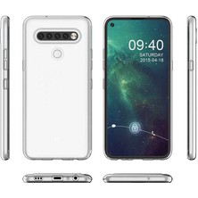 Canpay Lg K61 Uyumlu Kılıf Case, Soft, Transparent, Şeffaf Ultra Esnek Ince Silikon