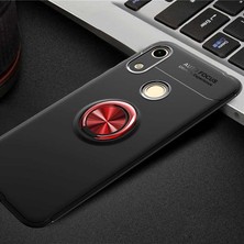 Canpay Huawei Honor 8A Uyumlu Kılıf Standlı Manyetik Yüzüklü Esnek Yumuşak Silikon Case