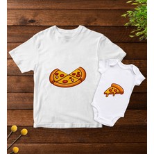 Bk Gift Baba Oğul Kombin Tshirt-Zıbın Hediye Seti -3