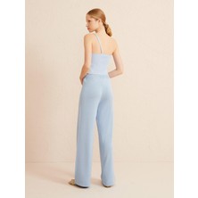 Xint Pamuklu Beli Lastikli Regular Fit Triko Pantolon
