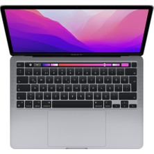 Apple MacBook Pro M2 Çip 8GB 512GB SSD macOS 13" Taşınabilir Bilgisayar Uzay Grisi MNEJ3TU/A