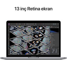 Apple MacBook Pro M2 Çip 8GB 512GB SSD macOS 13" Taşınabilir Bilgisayar Uzay Grisi MNEJ3TU/A