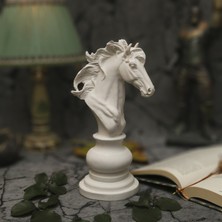 Satranç At Heykel Ev,ofis,bahçe Dekor Heykel Şık,kaliteli Büst