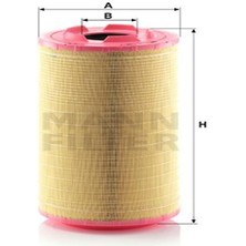 Mann C271320/3 Hava Filtresi Uzun Tip Yeni Model M-Benz 1840 Axor 0040943504 C2713203 (WA984979)