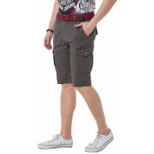 Cipo & Baxx Cipo&Baxx CK265 Gri Kargo Cepli Keten Kapri