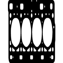 CORTECO 415011P (83415011) Silindir Kapak Contasi Twingo Clio II III Modus Sandero Logan 1.2 16V D4f (415011P) (WH159397B)