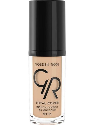 Golden Rose Total Cover 2in1 Fondöten&Concealer No:05