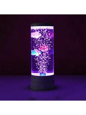 Yosicil LED Mini Elektrikli Lav Gece Lambası Beyaz (Yurt Dışından)