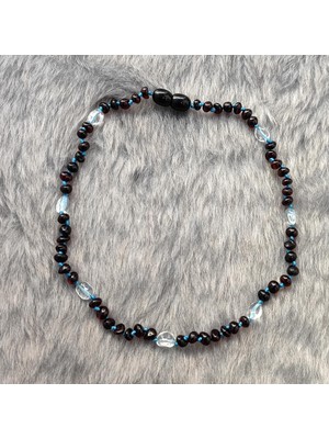Chavin Kehribar Kolye Kız Erkek Çocuk Bebek Diş Kolyesi EG35