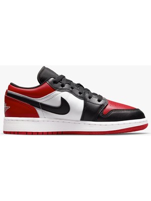 Nike Jordan 1 Low Bred Toe 553560-612 Kadın Spor Ayakkabı