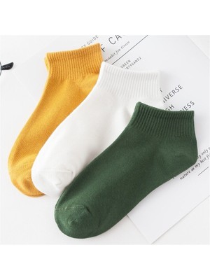 Bgk 5'li Kadın Renkli Kısa Patik Çorap