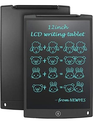 Vothoon 12 Inc Writing LCD Grafik Dijital Kalemli Çizim Tableti Yazı Tahta Not Yazma Eğitim Tableti