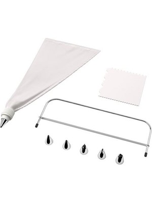 IKEA Smaksam Pasta Dekorasyon Seti, Beyaz