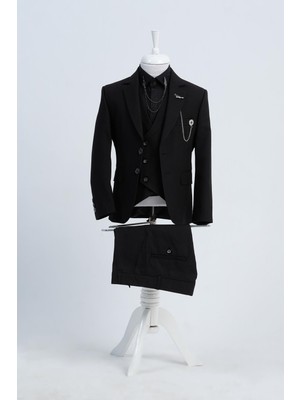 Doctor Junior Erkek Çocuk Takım Elbise Şık Tasarım 4-15 Yaş Arası Özel Olaylar İçin