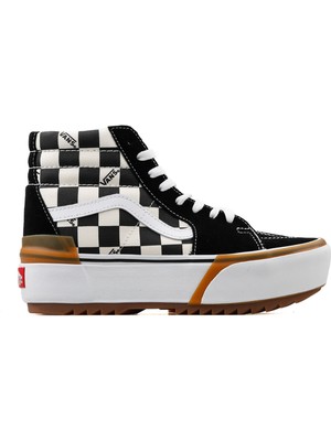 Vans Ua Sk8-Hi Stacked Kadın Günlük Ayakkabı VN0A4BTWVLV1 Siyah