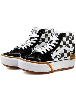 Vans Ua Sk8-Hi Stacked Kadın Günlük Ayakkabı VN0A4BTWVLV1 Siyah