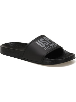 U.S. Polo Assn. Gusty P 2fx Siyah Erkek Günlük Terliği 101207840 Siyah