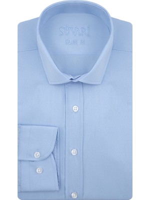 Süvari Gömlek, S, Mavi