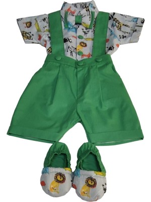 Bkmc Safari Temalı Papyonlu Ayakkabılı Kostüm