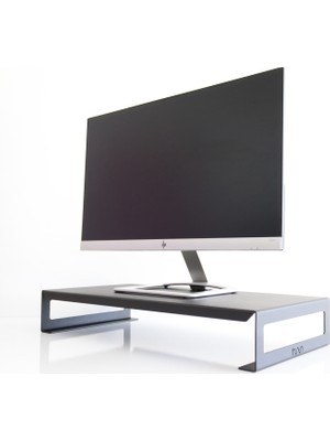 Hansdo Monitör Standı - Laptop Standı - Monitör Yükseltici - Metal - Siyah - SMS3BL