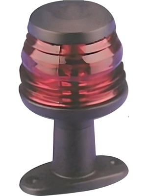 Tekne Için Tepe Lambası Ayaklı  B-Kırmızı 12 V LED
