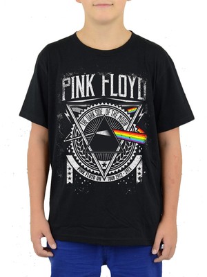 TakeTshirt Pink Floyd Çocuk Tişört Siyah Unisex