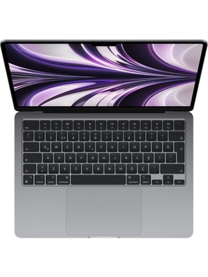 Apple MacBook Air M2 Çip 8GB 256GB SSD macOS 13" Taşınabilir Bilgisayar Uzay Grisi MLXW3TU/A