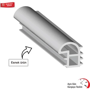 OKÇU KARDEŞLER YAPI MARKET Kapı Fitili Çelik Kapı Fitili Kapı Contası Beyaz (6 Metre)