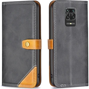 PLZ Shop Xiaomi Redmi Için Deri Kılıf Note 9 Pro Max Black (Yurt Dışından)