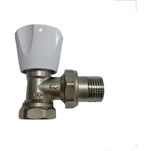 1/2'''' Köşe Radyatör Vanası Petek Kalorifer Vanası Düz Uçlu