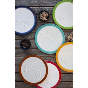 M'art Home Face Colorfull 6lı Pasta Seti 15 Cm.