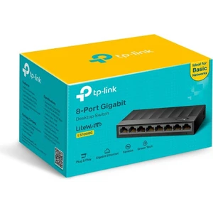 LS1008G 8 Port 10/100/1000 Mbps Gigabit Switch Plastik Kasa