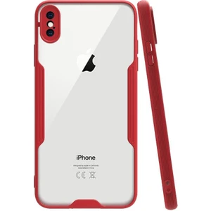 Apple iPhone Xs Max Tam Korumalı Renkli Kenarlı Parfe Kılıf Ekran Koruyucu