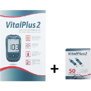 Vitalplus 2 Kod Gerektirmeyen Şeker  Ölçüm Cihazı + Stribi