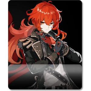 Diluc - Genshin Impact Bilek Destekli Mousepad Model - 1