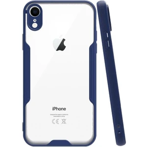Apple iPhone Xr Tam Korumalı Renkli Kenarlı Parfe Kılıf Ekran Koruyucu