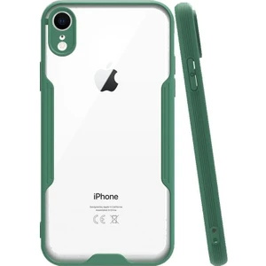 Apple iPhone Xr Tam Korumalı Renkli Kenarlı Parfe Kılıf Ekran Koruyucu