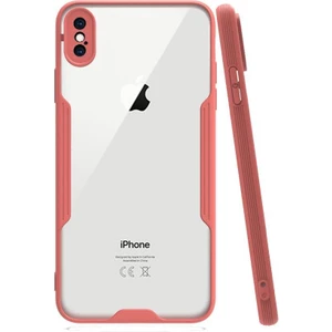 Apple iPhone Xs Max Tam Korumalı Renkli Kenarlı Parfe Kılıf Ekran Koruyucu