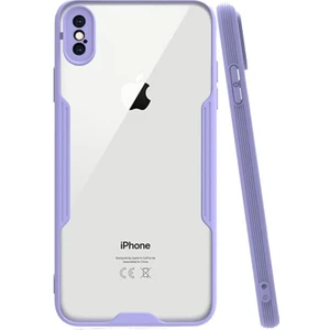 Apple iPhone Xs Max Tam Korumalı Renkli Kenarlı Parfe Kılıf Ekran Koruyucu