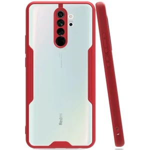 Xiaomi Redmi Note 8 Pro Tam Korumalı Renkli Kenarlı Parfe Kılıf Ekran Koruyucu