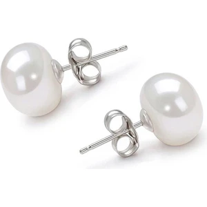 Ufak 6 Mm. Gerçek Inci Gümüş Küpe DG90-6