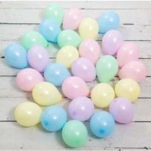 Mini Makaron Karışık Balon 6 Inç 100 Adet